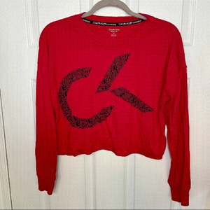 CALVIN Klein Performance Long Sleeve Comfy Top Medium